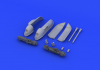 Eduard 648246 Bf 109 cannon pods 1/48 EDUARD